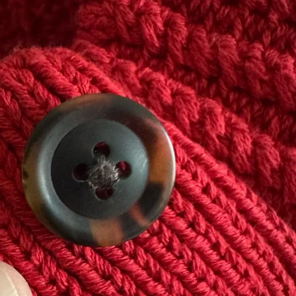 LL Bean signature cardigan size M - Picture 2 of 10